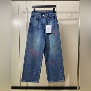 Chanel Blue Embellished Women's Jeans
